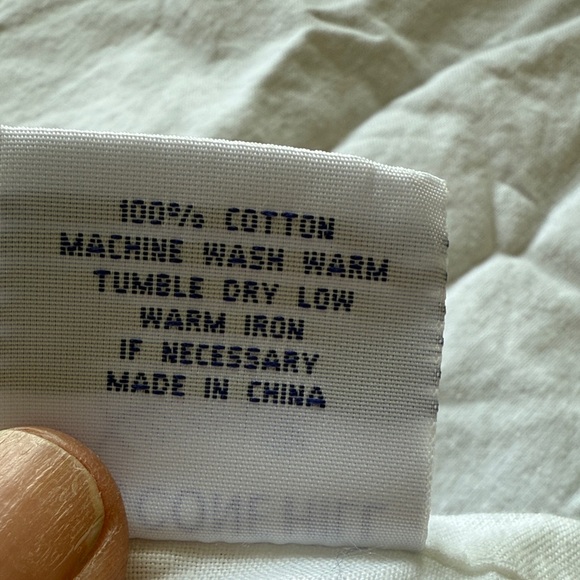 White Ruffled Bed Skirt - Picture 3 of 3